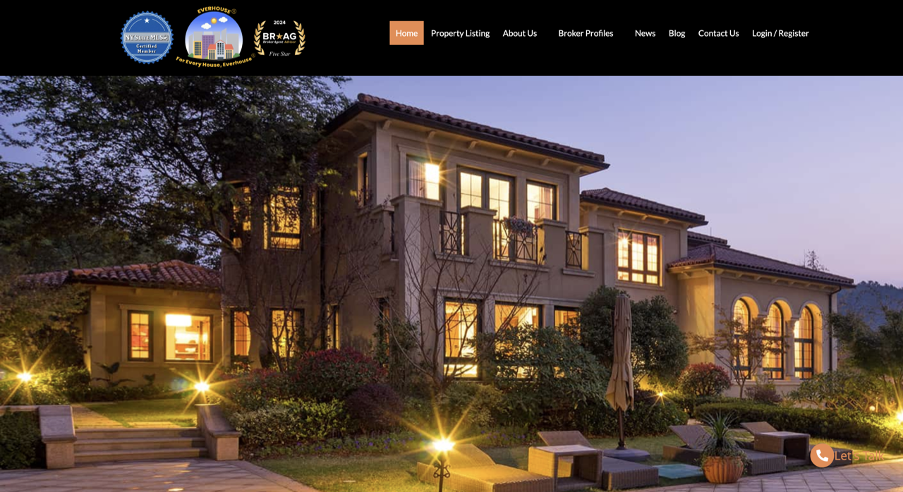 Screenshot of everhouserealty.com